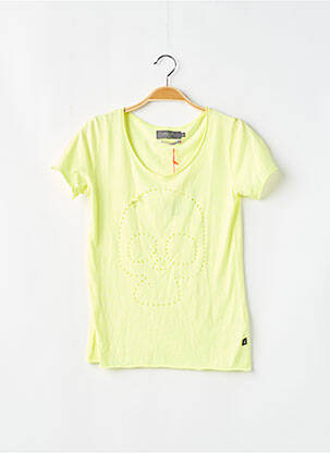 T-shirt jaune LE TEMPS DES CERISES femme