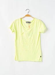 T-shirt jaune LE TEMPS DES CERISES femme