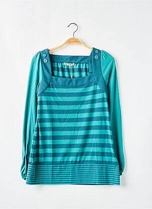 T-shirt vert ICHI femme