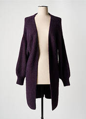 Gilet manches longues violet MOLLY BRACKEN pour femme seconde vue