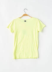 T-shirt jaune LE TEMPS DES CERISES pour femme seconde vue