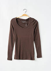 T-shirt marron VERO M pour femme seconde vue