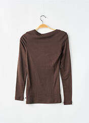 T-shirt marron VERO M pour femme seconde vue