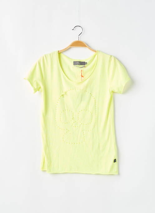T-shirt jaune LE TEMPS DES CERISES femme