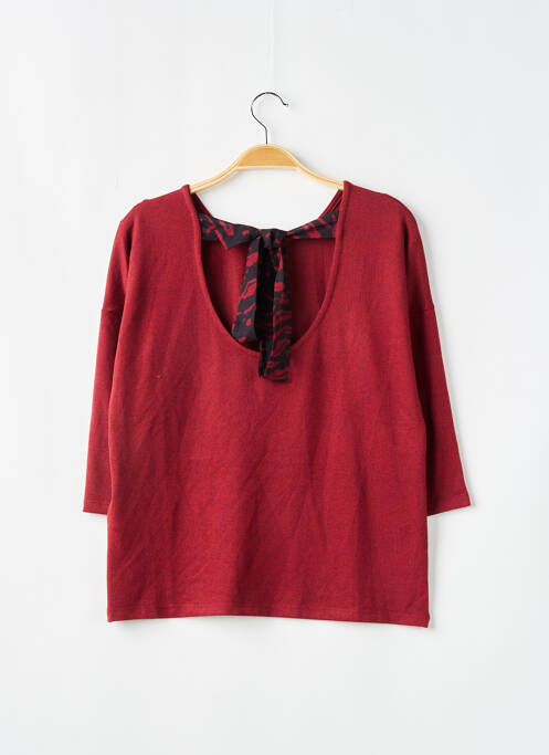 Pull rouge ONLY pour femme