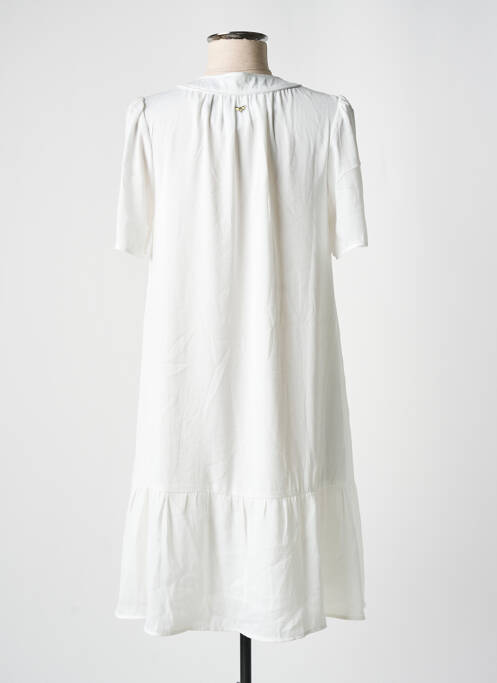 Robe mi-longue blanc LES P'TITES BOMBES pour femme