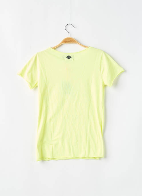 T-shirt jaune LE TEMPS DES CERISES pour femme