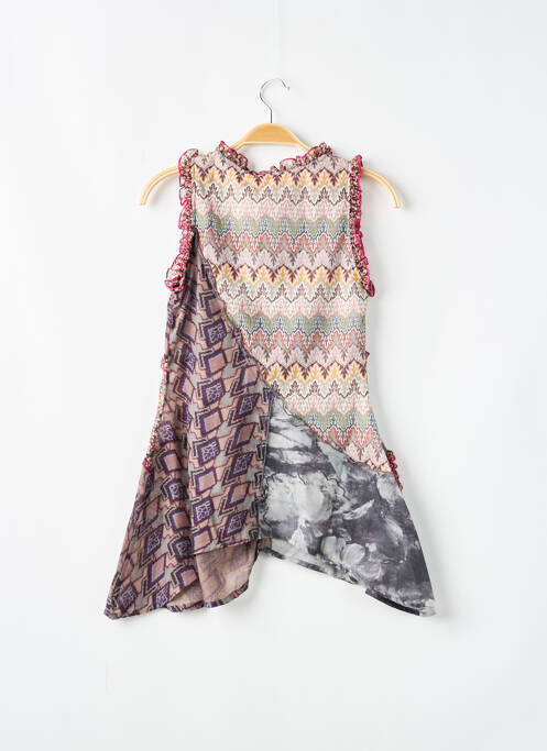 Tunique sans manche rose FUGA pour femme