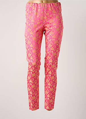 Legging stretch taille normale rose ATELIER GARDEUR femme