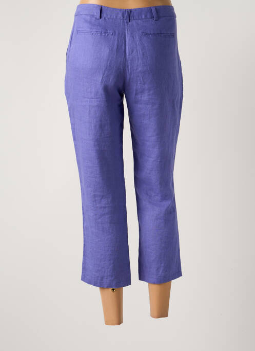 Pantacourt violet DEVERNOIS pour femme