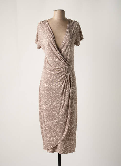 Robe longue gris DEVERNOIS pour femme