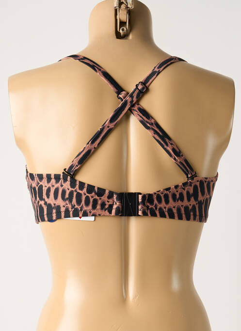 Haut de maillot de bain marron FANTASIE pour femme