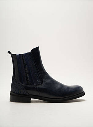 Bottines/Boots bleu LOU pour femme