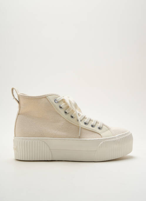 Baskets beige NO NAME pour femme