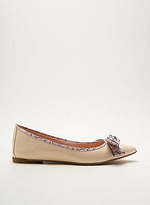 Ballerines semelle amovible talon plat jusqu'à 3cm rose UNISA femme