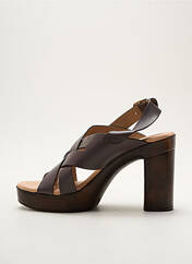 Sandales/Nu pieds marron COCO ET ABRICOT pour femme seconde vue