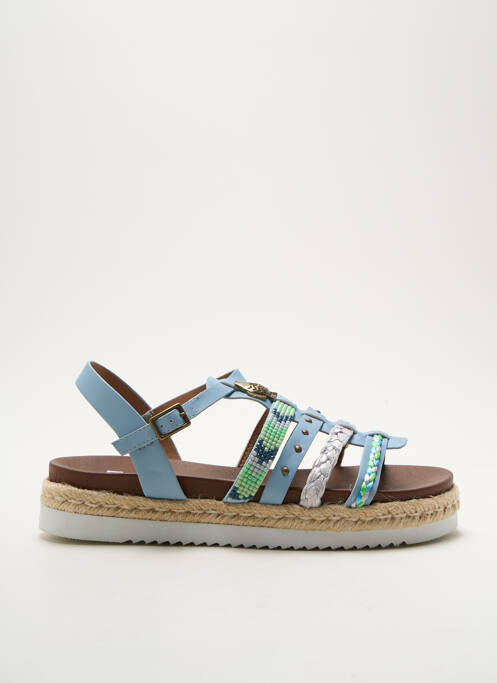 Espadrilles bleu ELUE PAR NOUS pour femme