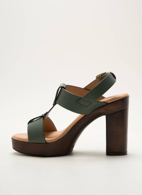 Sandales/Nu pieds vert COCO ET ABRICOT pour femme