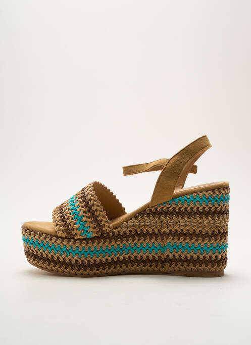 Sandales/Nu pieds beige FIORINA pour femme