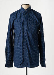 Chemise manches longues bleu JACK & JONES homme