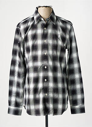 Chemise manches longues noir G STAR homme