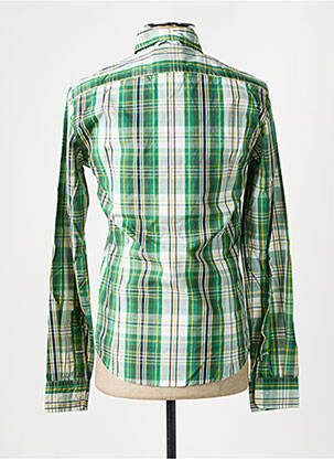 Chemise manches longues vert FRANKLIN MARSHALL homme