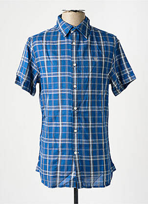 Chemise manches courtes bleu G STAR homme