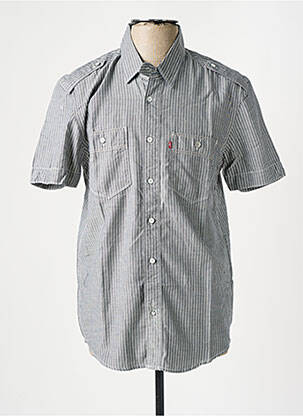 Chemise manches courtes gris LEVIS homme