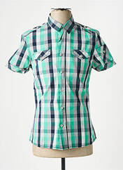 Chemise manches courtes vert ENERGIE pour homme seconde vue