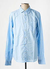 Chemise manches longues bleu JACHS pour homme seconde vue