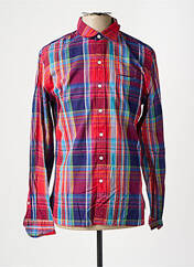 Chemise manches longues rouge LEVIS pour homme seconde vue