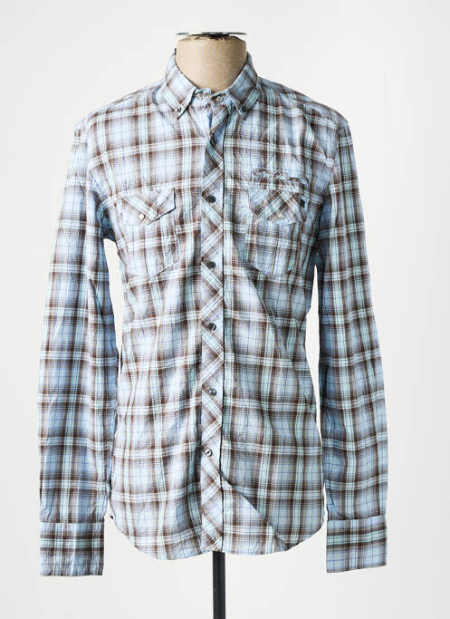 Chemise manches longues bleu ANTONY MORATO homme