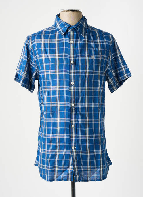 Chemise manches courtes bleu G STAR pour homme