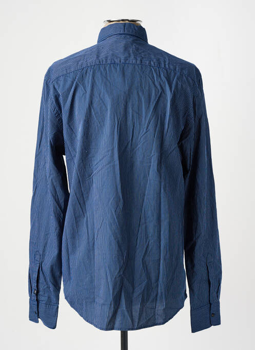 Chemise manches longues bleu MAISON SCOTCH pour homme