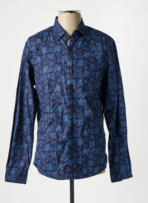 Chemise manches longues bleu REPLAY pour homme