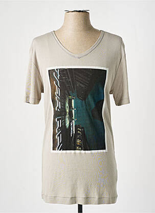 T-shirt gris G STAR homme