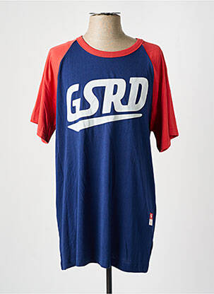 T-shirt bleu G STAR homme