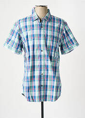 Chemise manches courtes bleu TOMMY HILFIGER pour homme seconde vue