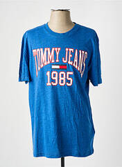 T-shirt bleu TOMMY HILFIGER pour homme seconde vue