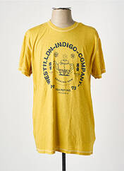 T-shirt jaune PEPE JEANS pour homme seconde vue