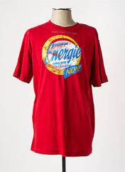 T-shirt rouge ENERGIE pour homme seconde vue