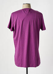 T-shirt violet ENERGIE pour homme seconde vue