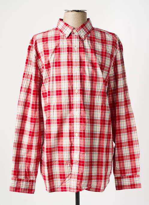 Chemise manches longues rouge LEVIS pour homme