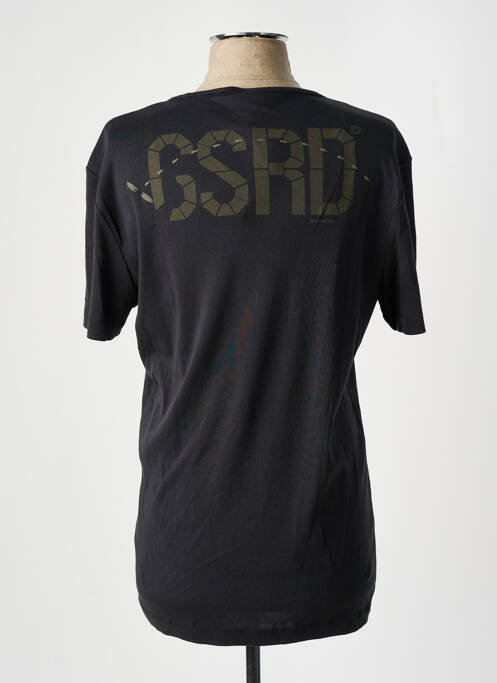 T-shirt noir G STAR pour homme