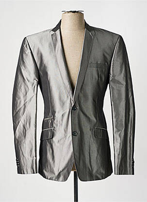 Blazer argent SELECTED homme