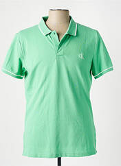 Polo vert CALVIN KLEIN pour homme seconde vue