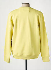 Sweat-shirt jaune CALVIN KLEIN pour homme seconde vue