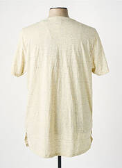 T-shirt beige SCOTCH & SODA pour homme seconde vue