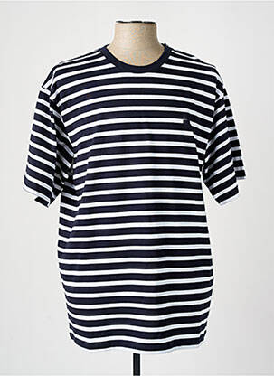 T-shirt bleu JACK & JONES pour homme