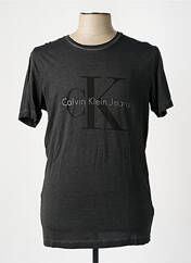 T-shirt gris CALVIN KLEIN pour homme seconde vue